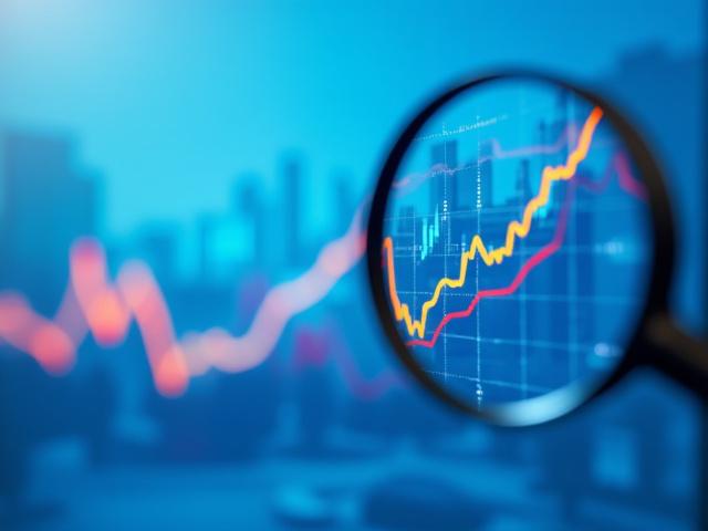 Graf som illustrerar en uppåtgående ränta bredvid Riksbankens logotyp.