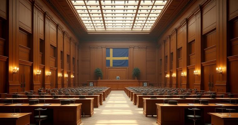 Sveriges Riksdagshus under debatt